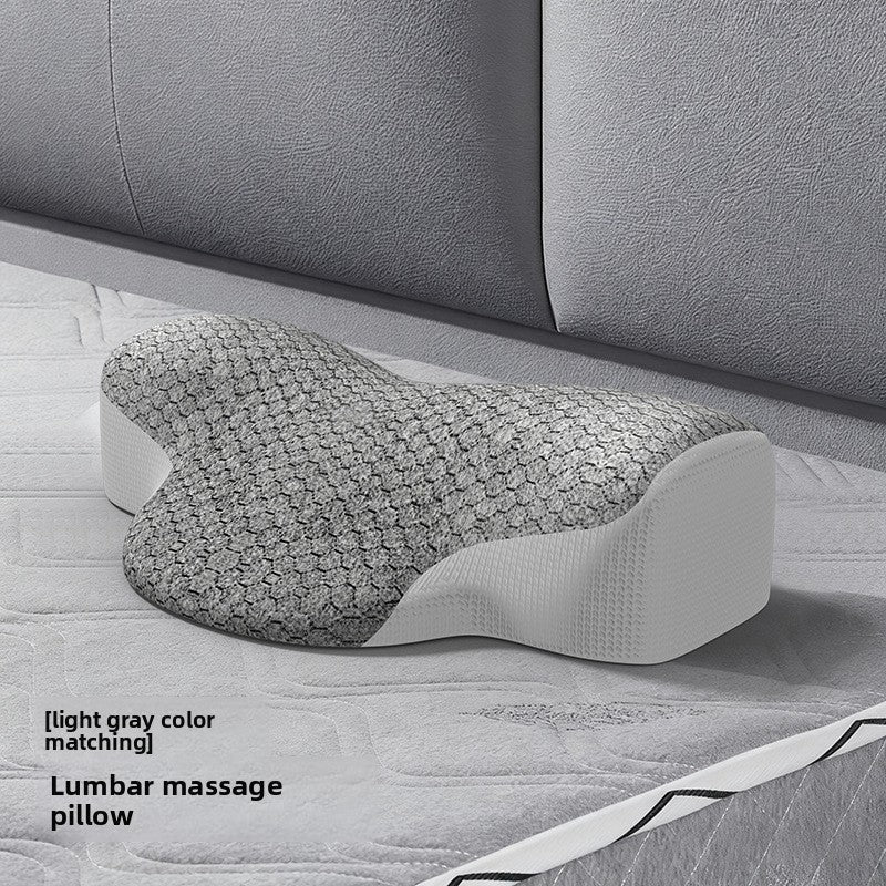 Ergonomic Memory Foam Lumbar Support Pillow